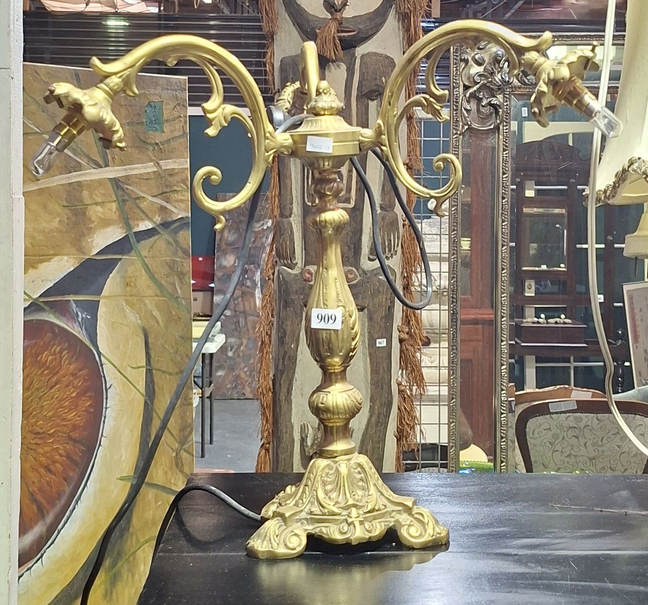 BRASS LAMP
