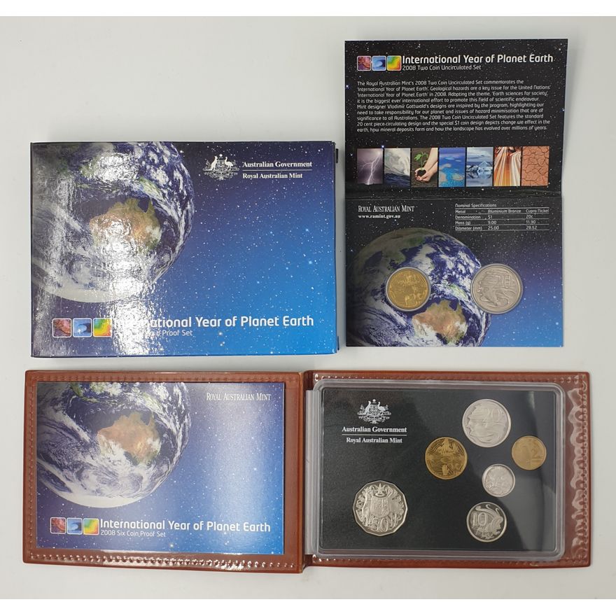 Proof & Unc. Coin Set - 2008