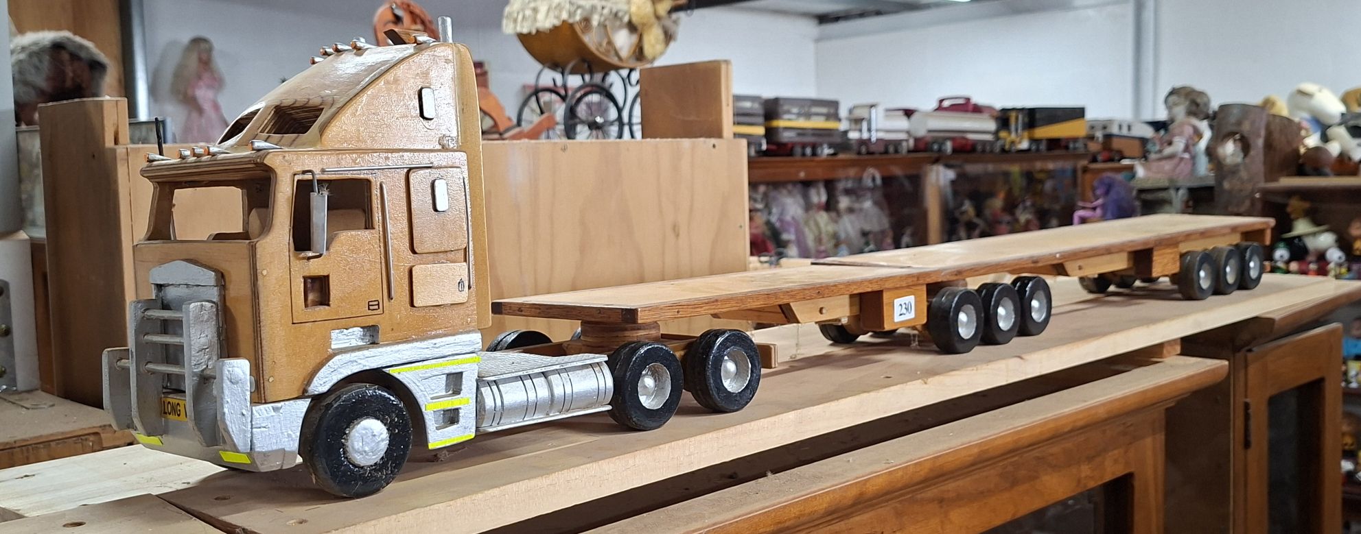 230 · WOODEN TRUCK
