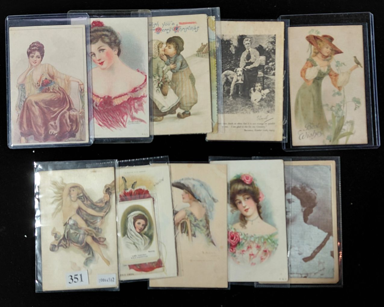351 · SILK POSTCARDS - FASHION