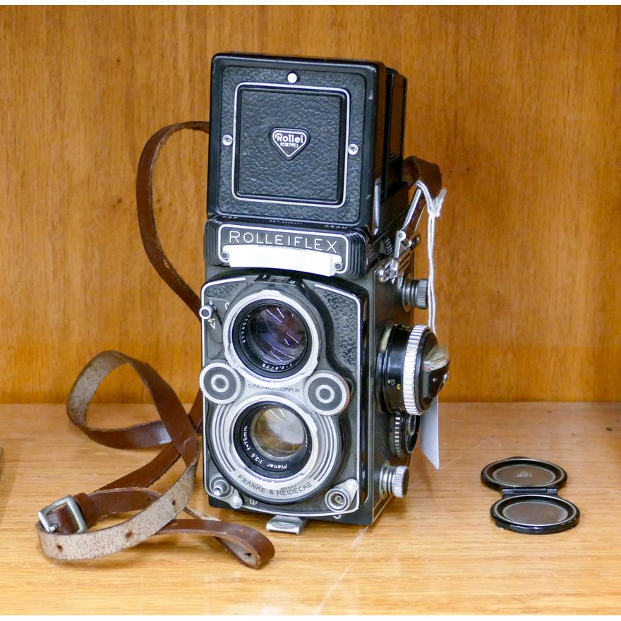 Vintage Rollei Rolleiflex TLR Camera