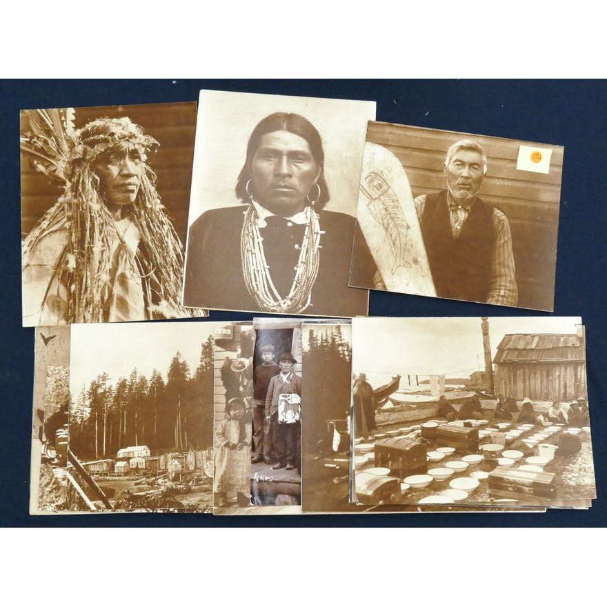 15pc Historic American Indian Mounted Photos 11''x14'' Largest