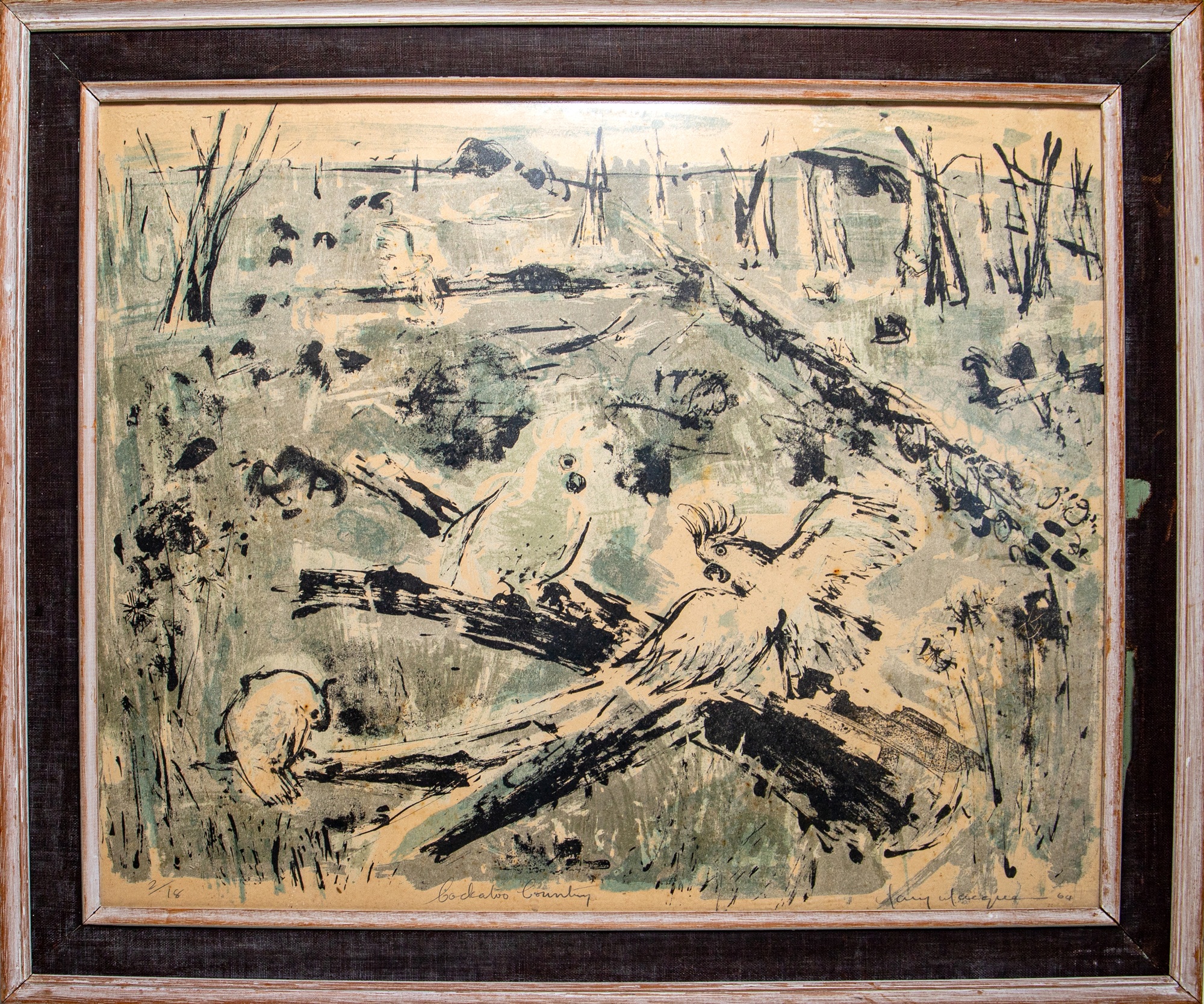 357 · Mary Macqueen (1912-1994), 'Cockatoo Country'