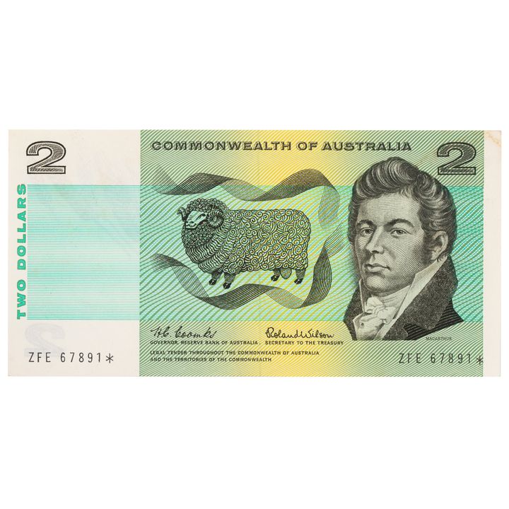 Coombs/Wilson, Two Dollars, 1966, aUNC
