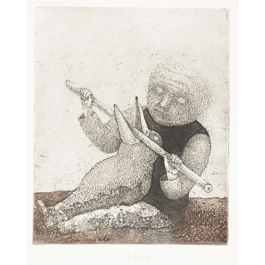 Stasys Eidrigevicius | Wydawnictwo artystyczne: Dziewięć wierszy Czesław Miłosz/Stasys Eidrigevicius, 1988