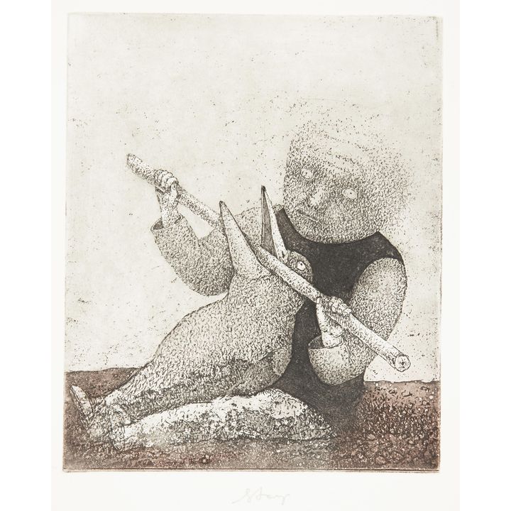 Stasys Eidrigevicius | Wydawnictwo artystyczne: Dziewięć wierszy Czesław Miłosz/Stasys Eidrigevicius, 1988