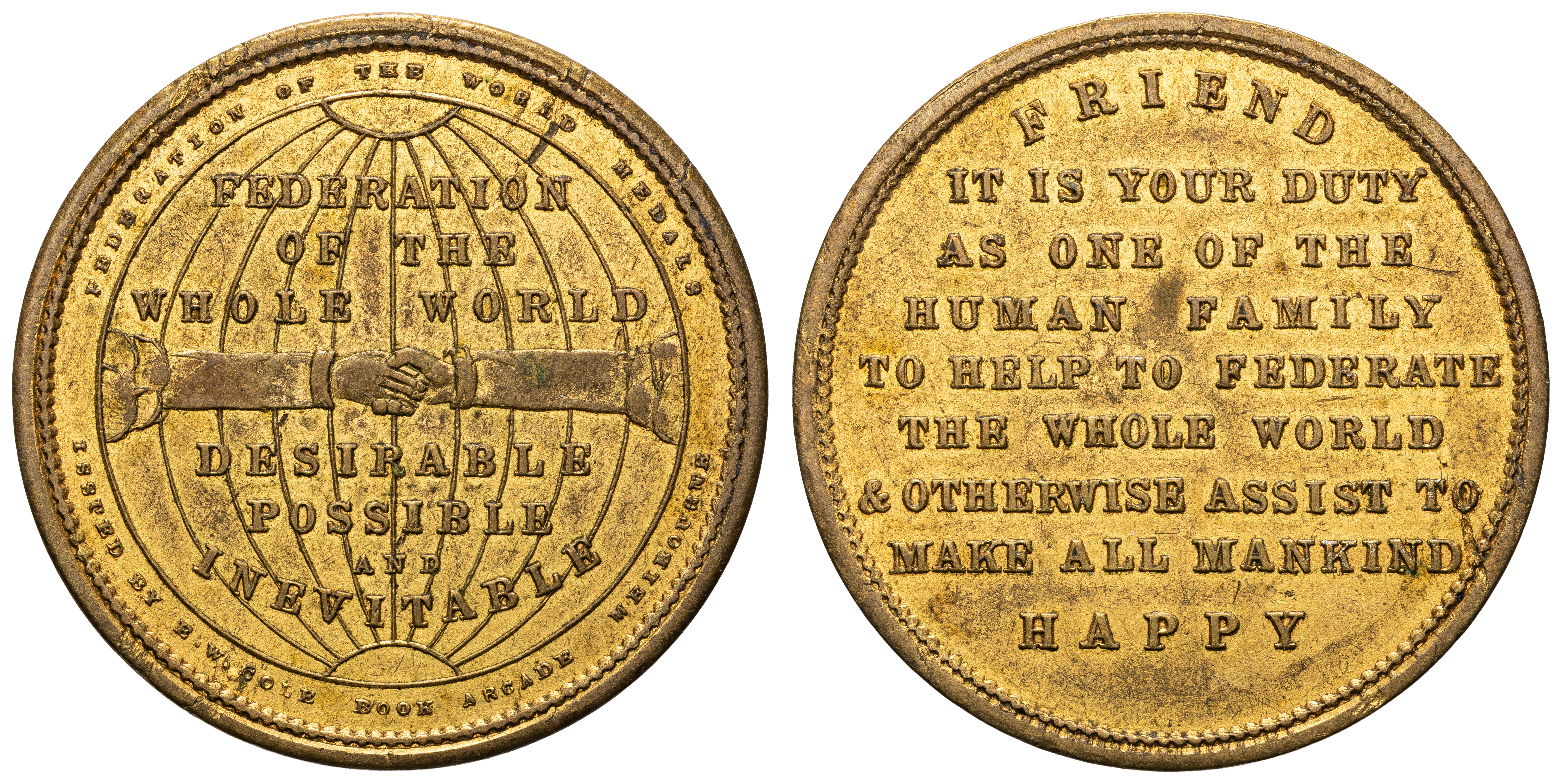 E.W. Cole Arcade (D.81), 1879 - 1918, EF - gEF