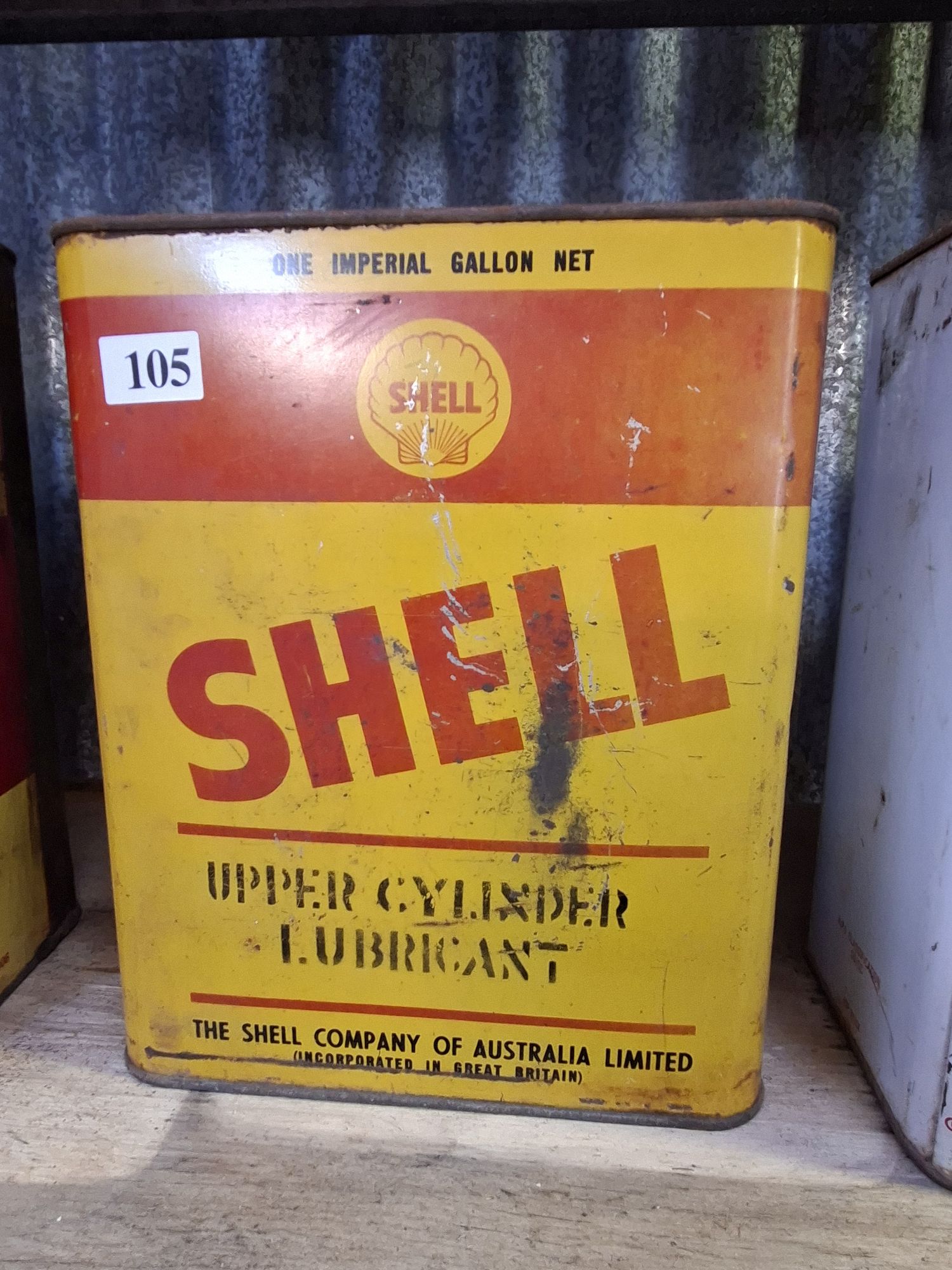 Shell Oil Can