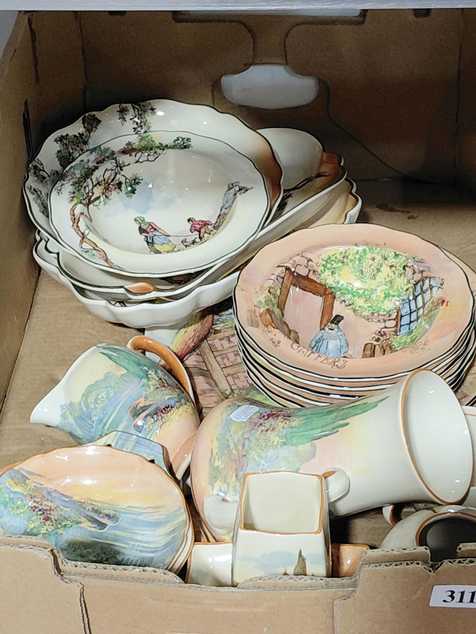 311 · GROUP LOT OF ROYAL DOULTON PORCELAIN