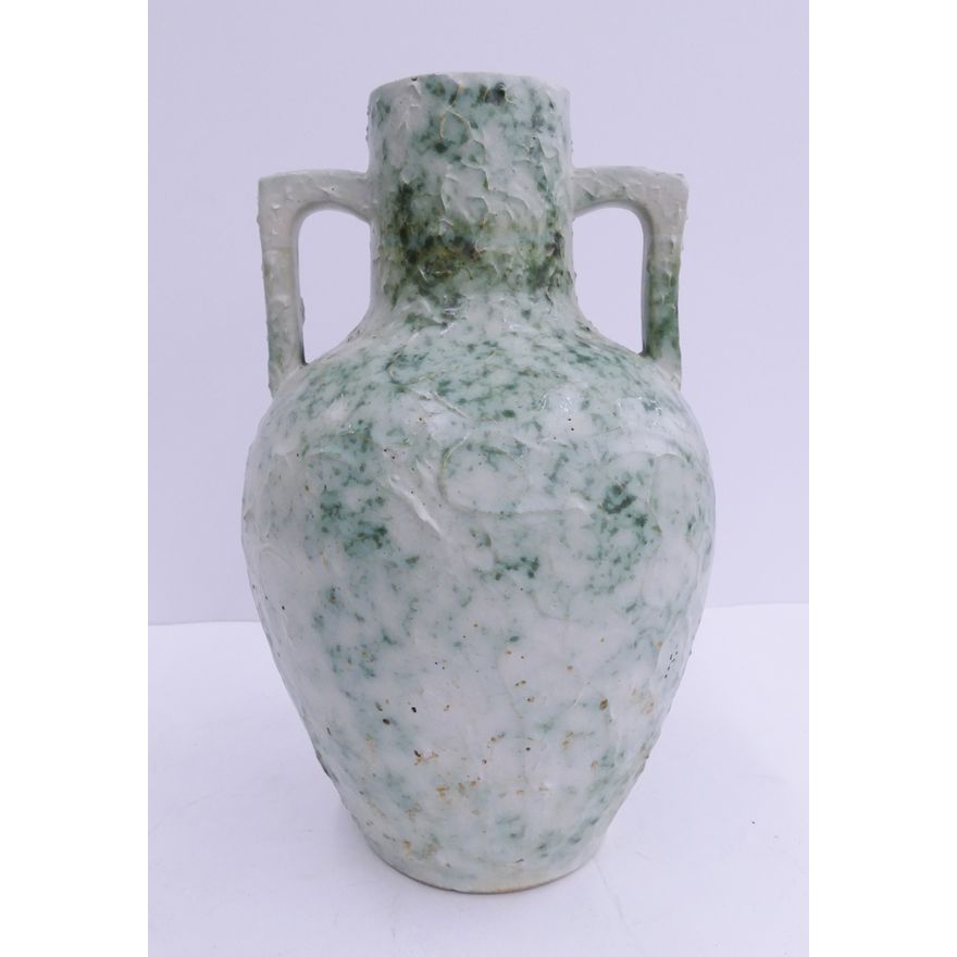 Houghton Ohio Pottery Handled Vase- 11''