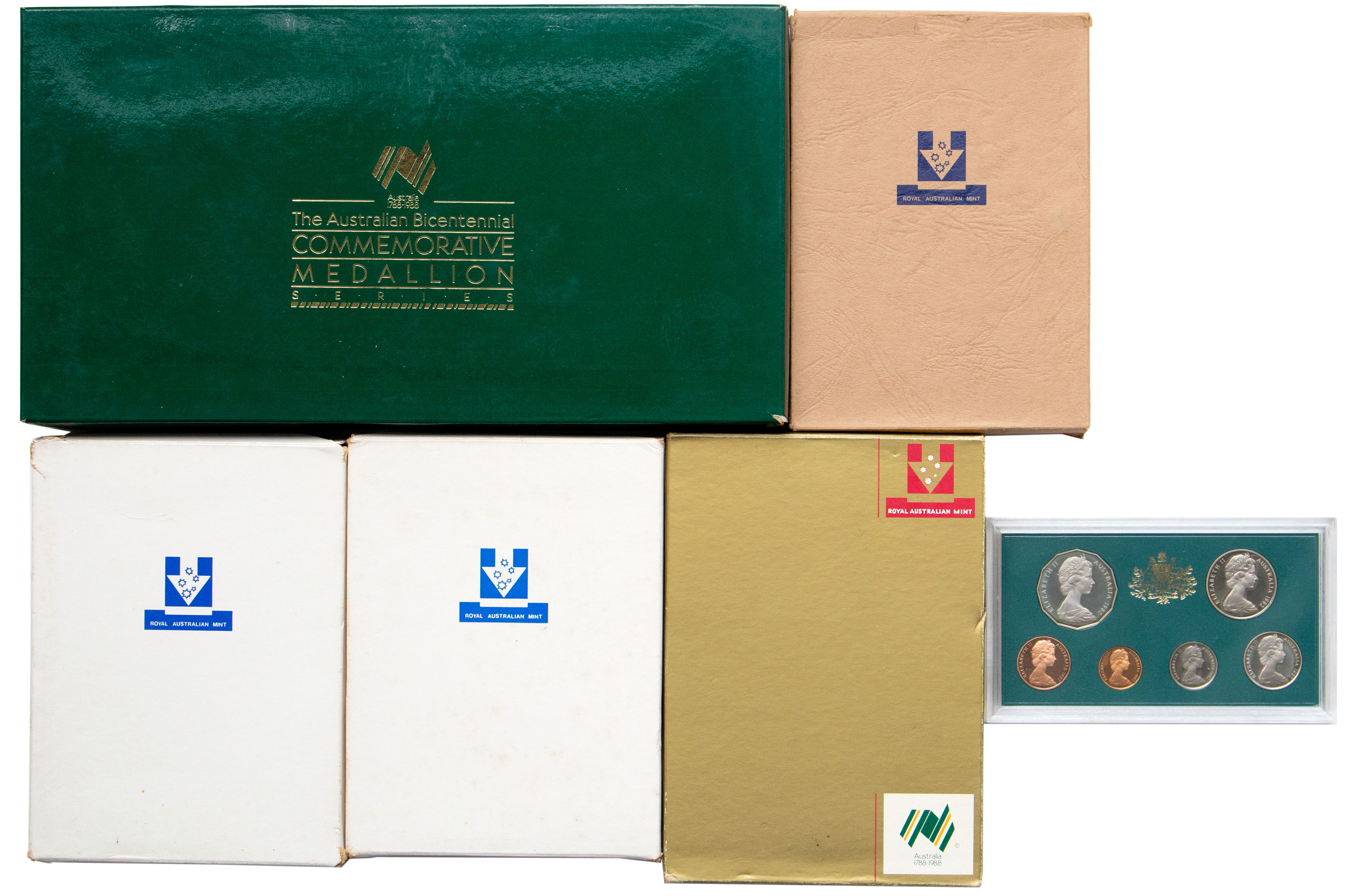 Elizabeth II, Proof Sets, 1982 - 1988, CHU