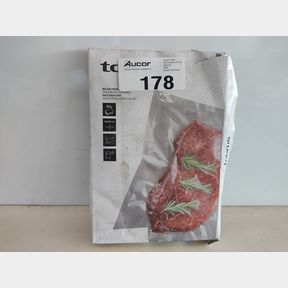 TAURUS - PLASTIC VACUUM SEALER BAGS 20X30CM FOR VAC6000 MACHINE - 999261