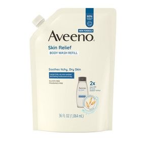 AVEENO SKIN RELIEF BODY WASH REFILL - 36 FL OZ