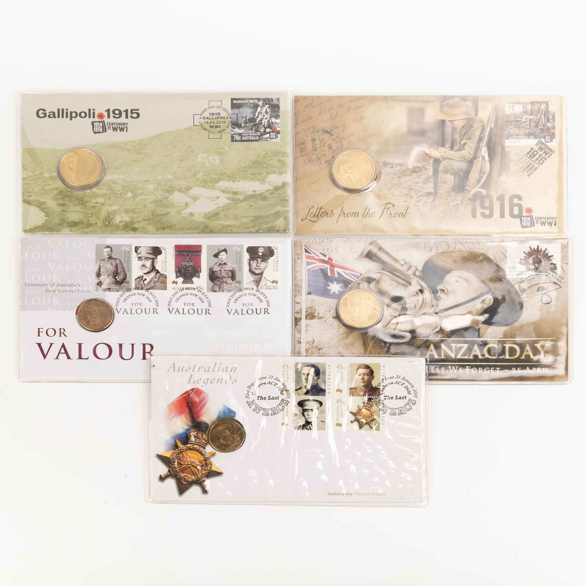 Anzac and Military Theme, One Dollar, 2000 - 2016, CHU