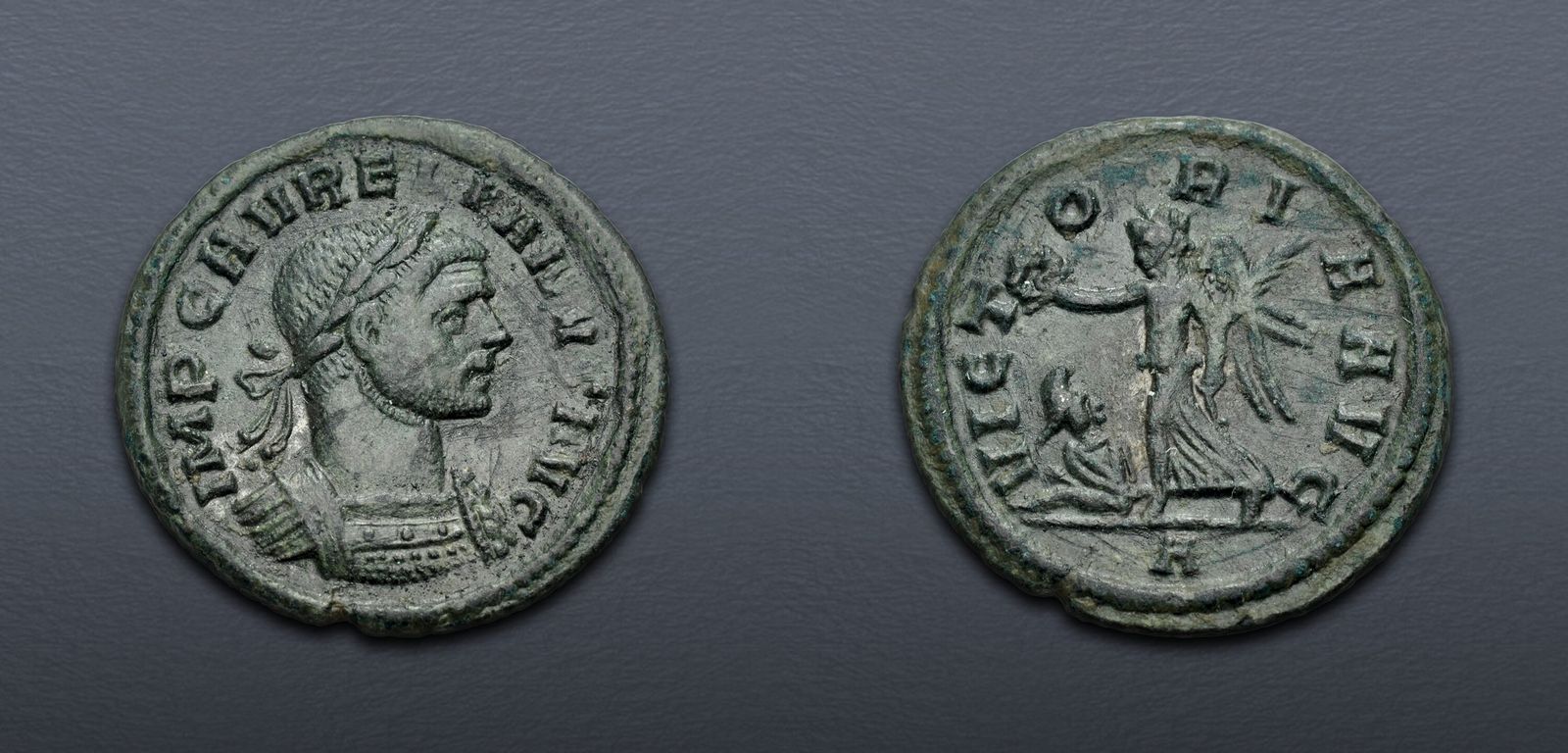 Aurelian. AD 270-275. Æ Denarius (19mm, 2.49 g, 10h). Rome mint, 1st