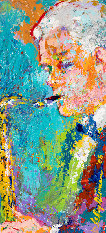 LeRoy Neiman
(American, 1921-2012)
President Clinton White House, 2005