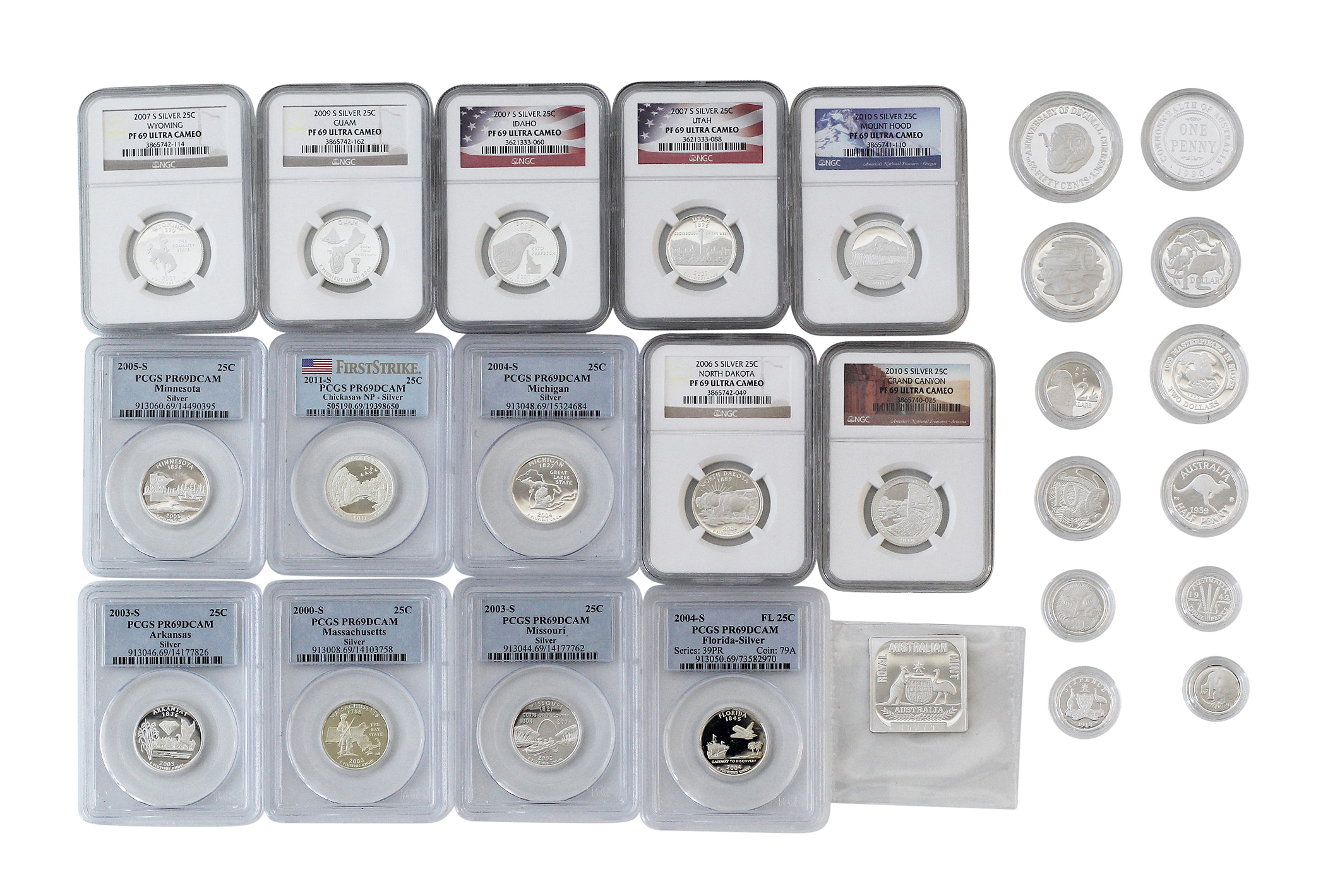 Accumulation, Proof Singles, FDC