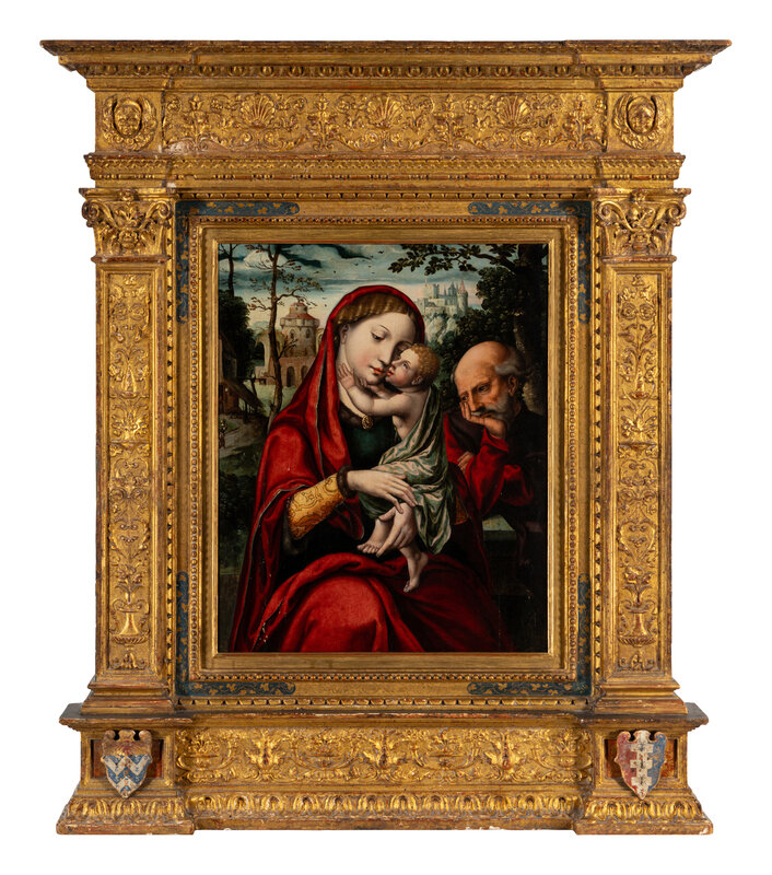 Circle of Pieter Coecke van Aelst
(Flemish, 16th Century)
Holy Family