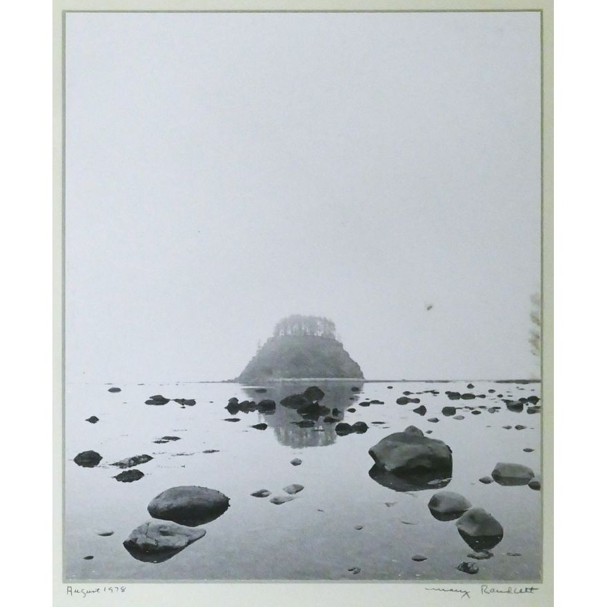 Mary Randlett ''August 1978'' (Island Reflection) Photograph Mounted