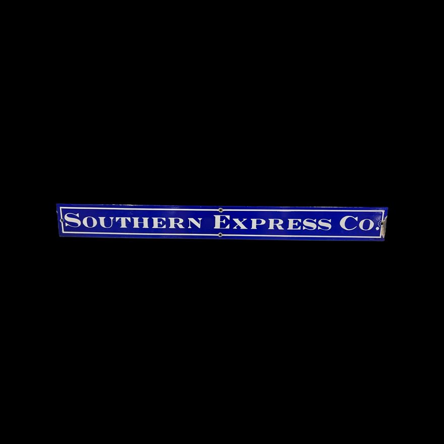Southern Express Co Railroad Porcelain Sign