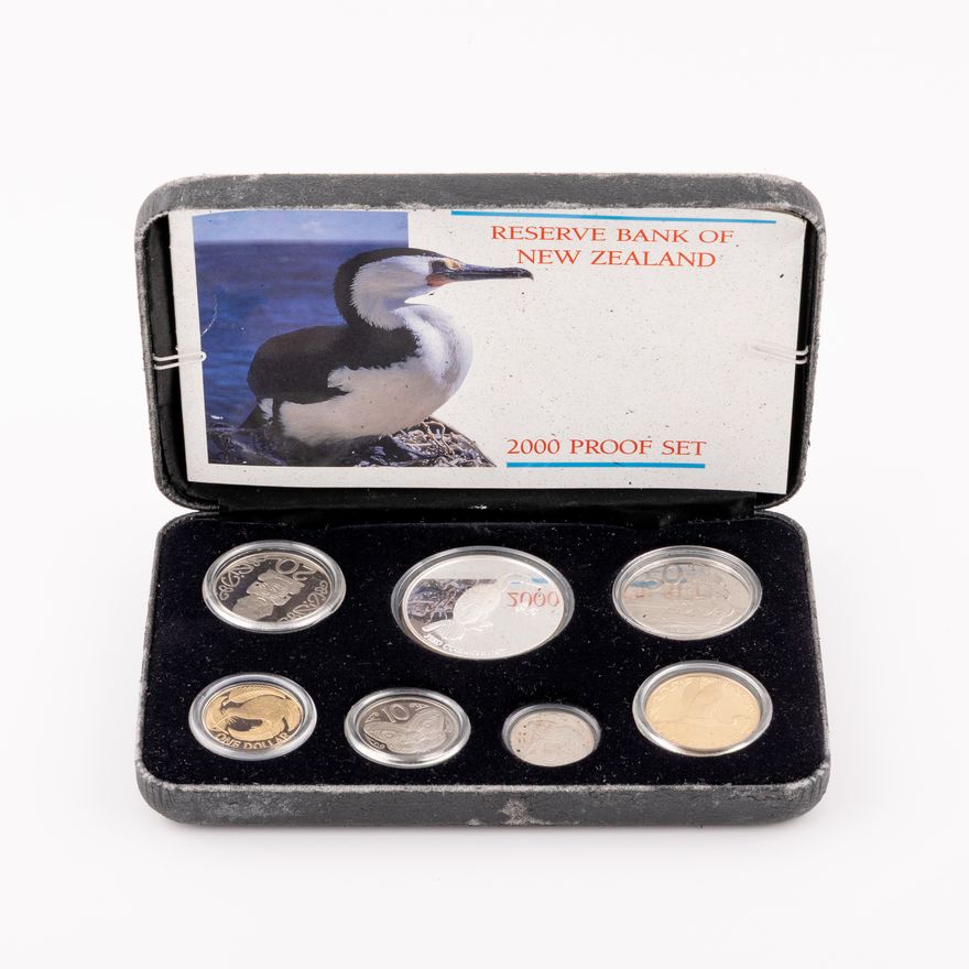 New Zealand, Elizabeth II, Proof Set, 2000,