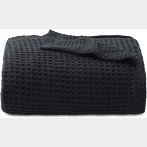 BEDSURE 100% COTTON BLANKET TWIN XL SIZE FOR BED - WAFFLE WEAVE FALL BLANKET, LIGHTWEIGHT AND BREATHABLE SOFT WOVEN BLANKET FOR SU
