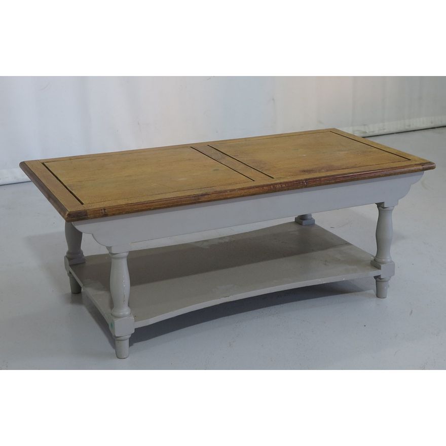 TWO-TIER COFFEE TABLE