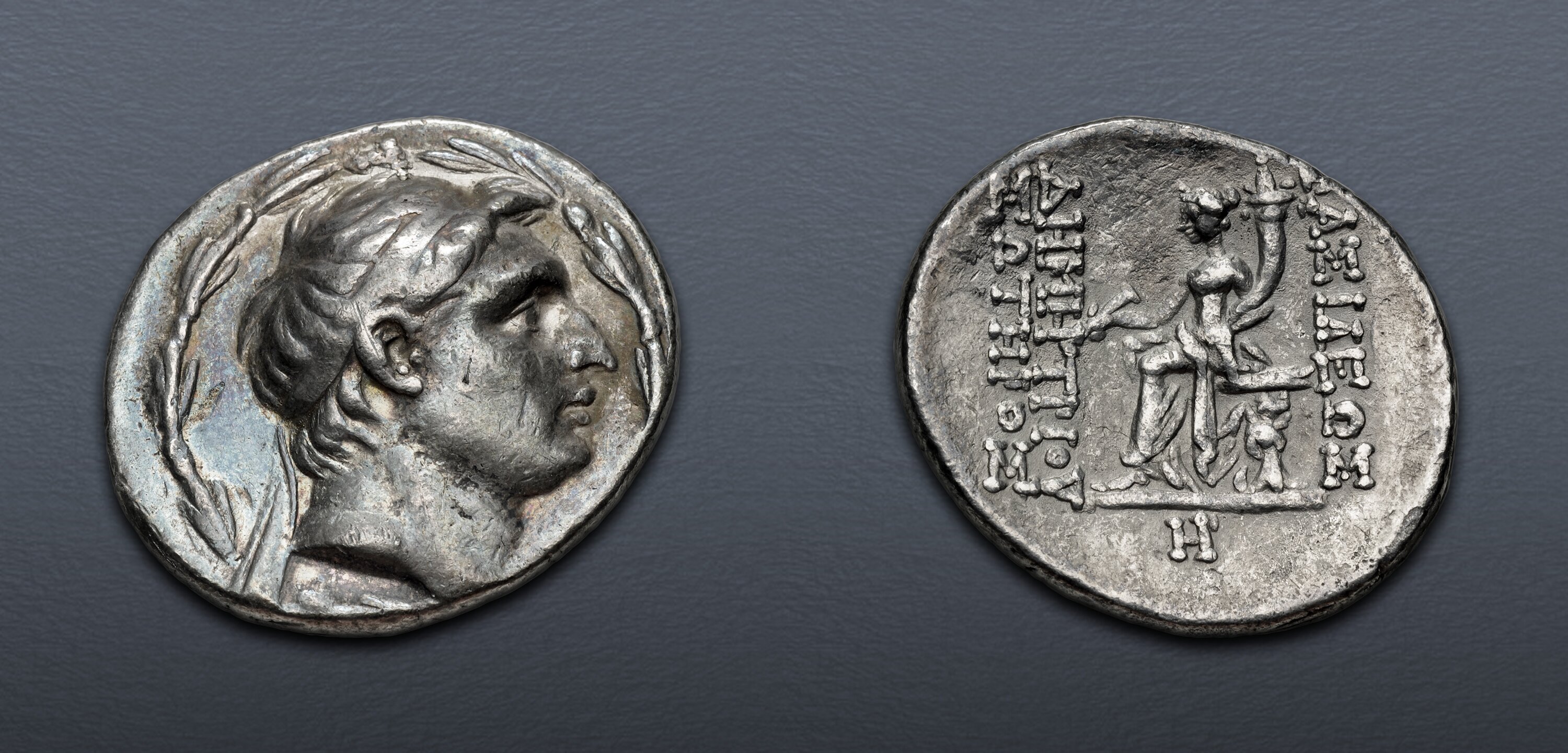 SELEUKID EMPIRE. Demetrios I Soter. 162-150 BC. AR Tetradrachm (30mm ...