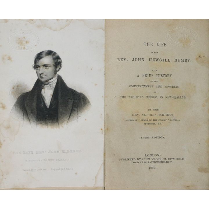 BARRETT, REV. ALFRED [ 2 titles] - The Life of John Hewgill Bumby.