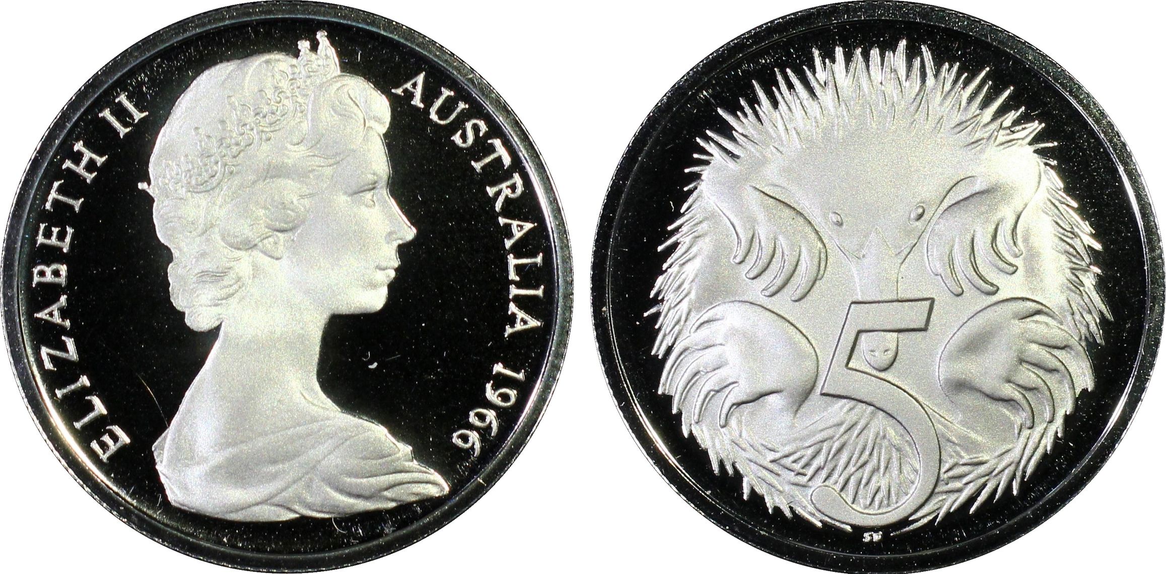 Five Cent, 1966, PCGS PR69DCAM