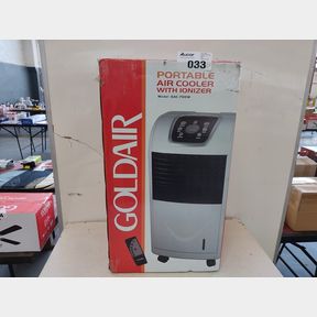 GOLDAIR - AIR COOLER WITH REMOTE CONTROL - WHITE