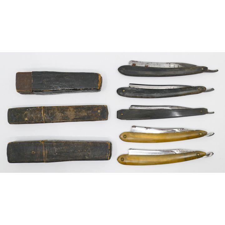 Box Antique Straight Razors