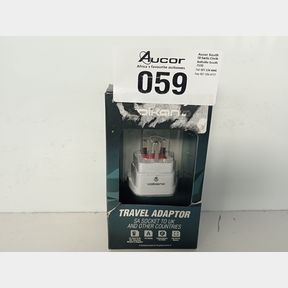 VOLKANO JOURNEY SERIES TRAVEL PLUG - SA SOCKET TO UK PLUG