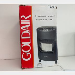 GOLDAIR GAS ROOM HEATER - BLACK GGH-42BA