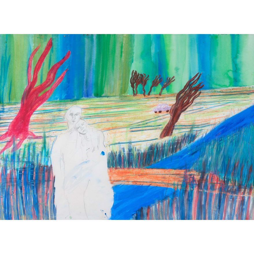 Jeffrey Harris 'Untitled [Figures in a Landscape]'
