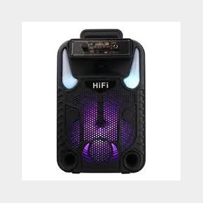 8 inch Wireless Speaker USB/FM/AUX/Karaoke/TWS/led light RX-8147A -Bar 9902070299302- 51745/18715 SN B2 (S1)