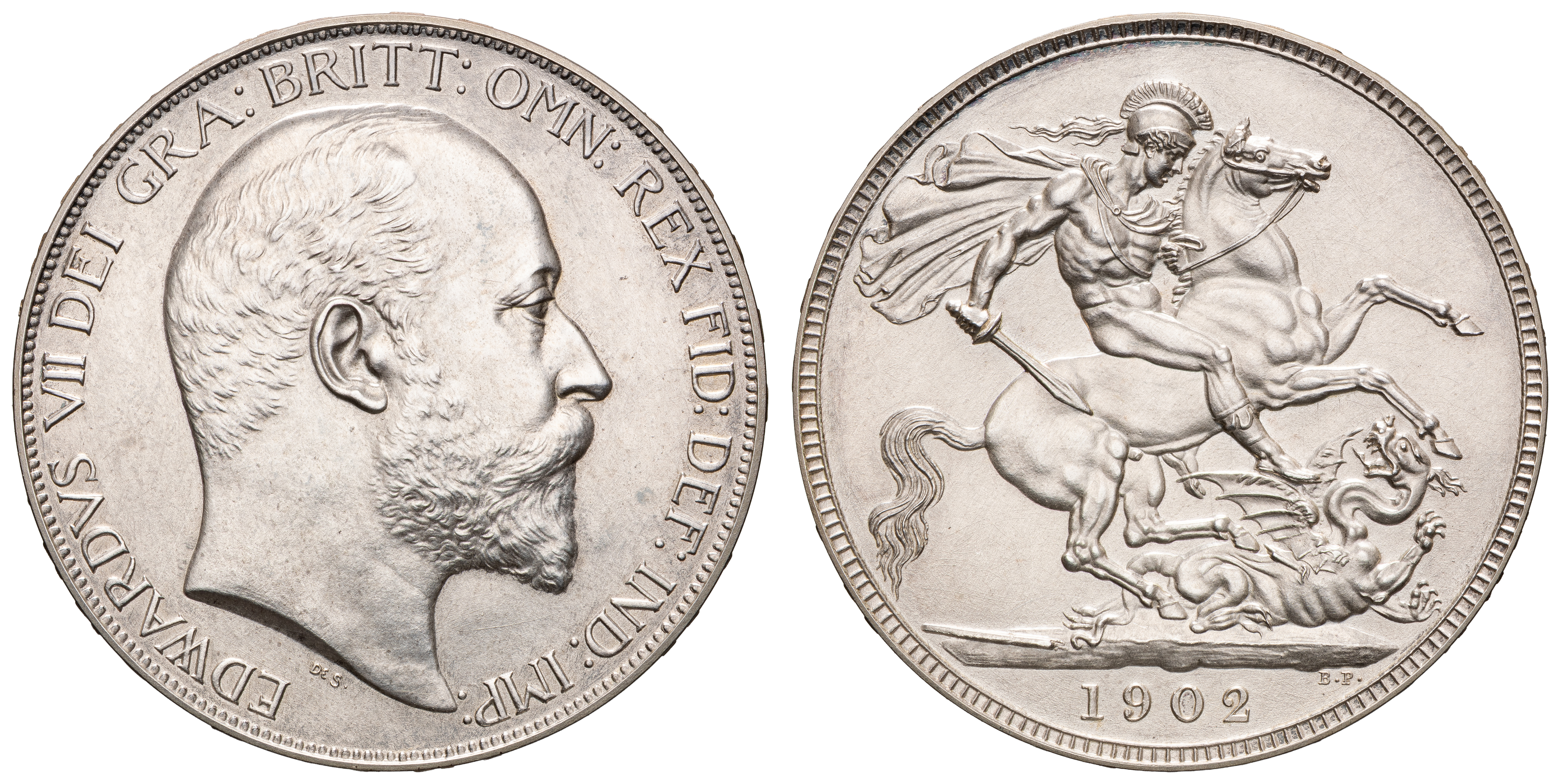 Great Britain, Edward VII, Crown, 1902, FDC