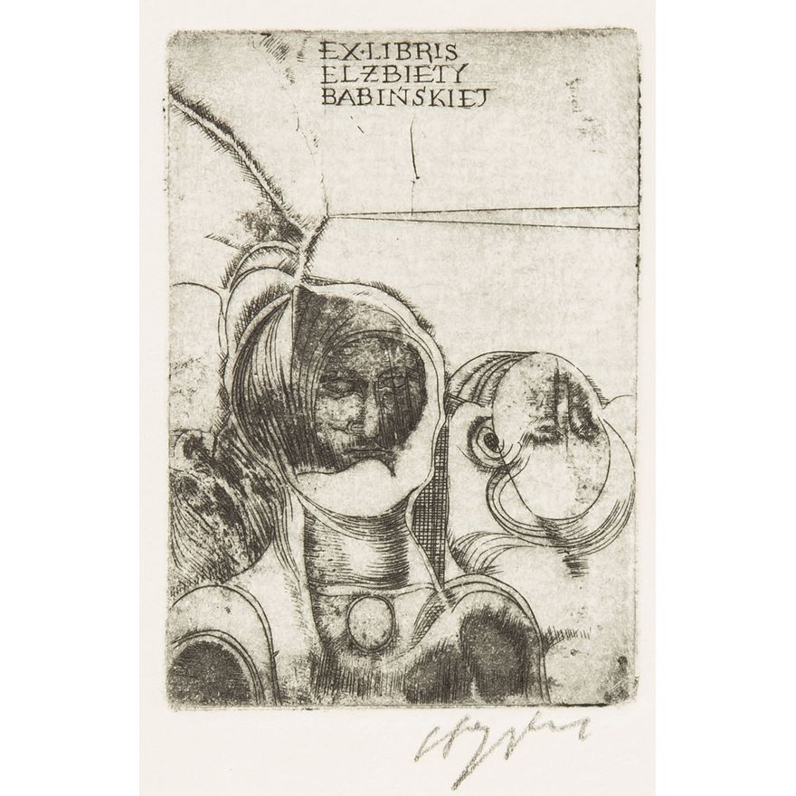 Ryszard Stryjec | Exlibris Elżbiety Babińskiej
