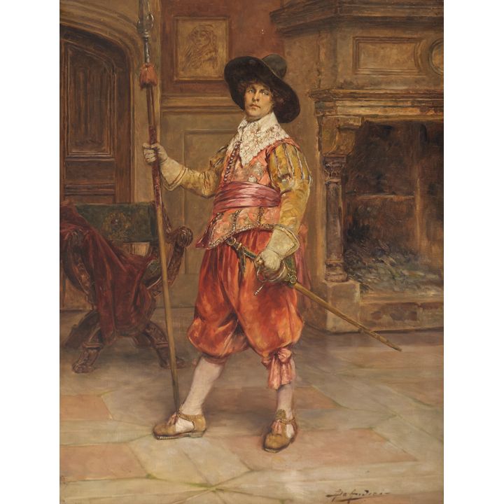 Alex de Andreis ''Captain of the Guards'' Oil
