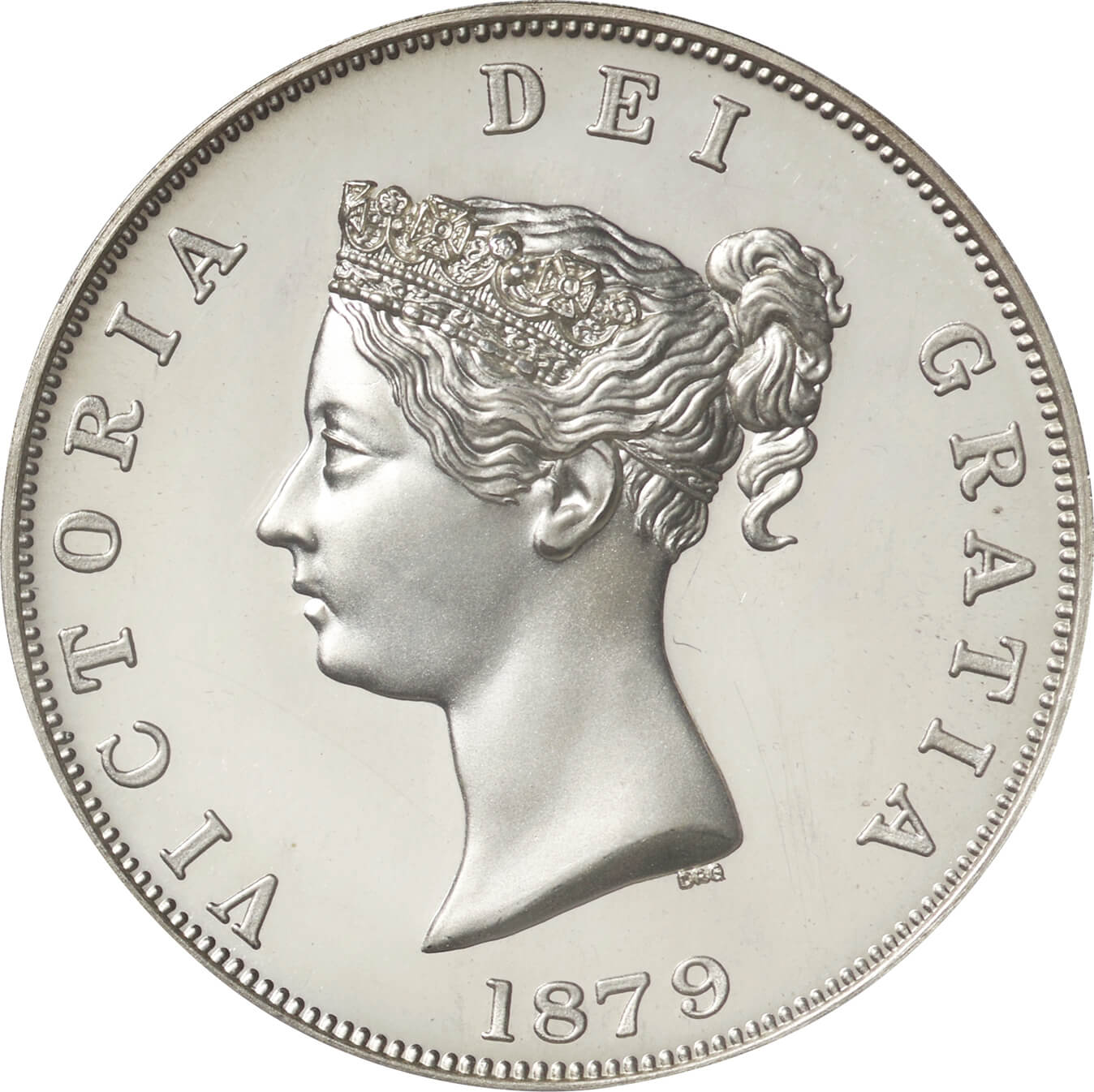 英国-GB. PCGS PR66DCAM. プルーフ. Proof. Silver. 1クラウン(Crown