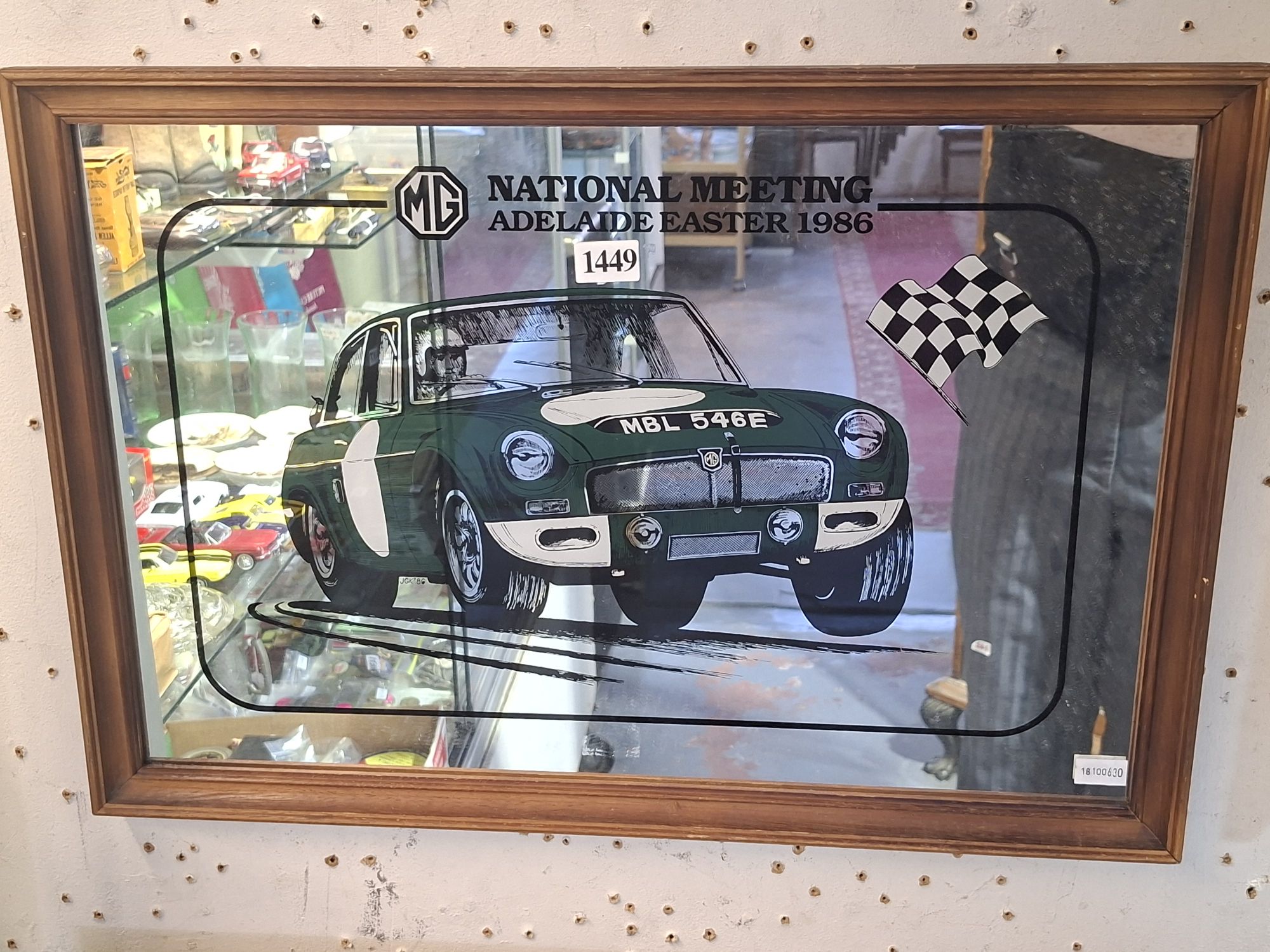 1449 · MOTOR RACING BAR MIRROR