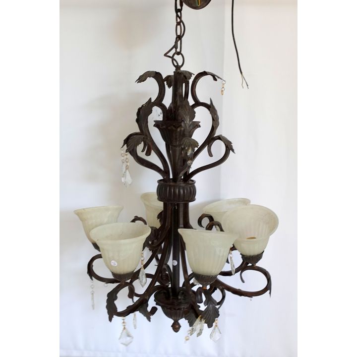 SIX-LIGHT CHANDELIER