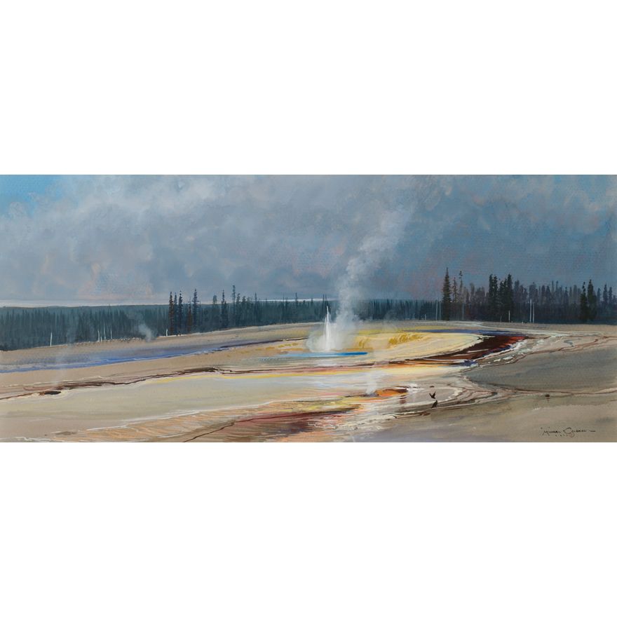 Michael Coleman (1946- ), Yellowstone Geyser