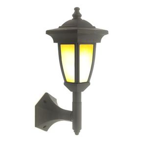 PH Garden Led Solar Wall Or Standing Flame Lantern |