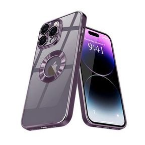 Silicone MagSafe Compatible Protective Cover for iPhone 14 Pro PURPLE |
