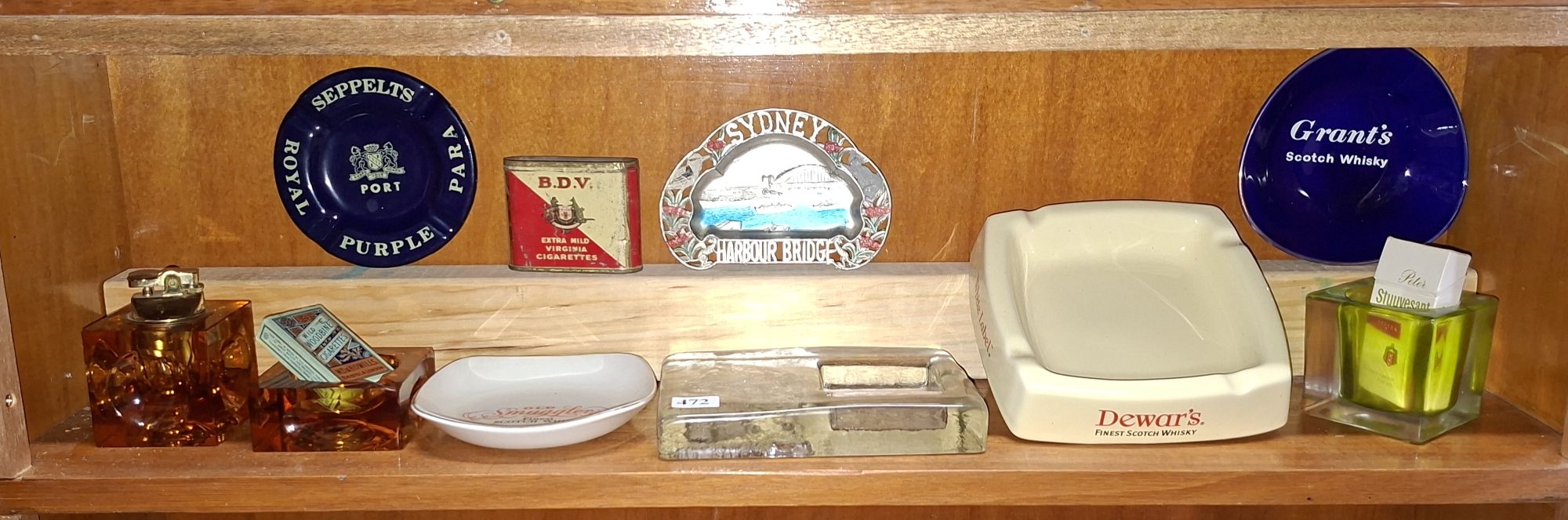 Collection Of Smokers Ashtrays