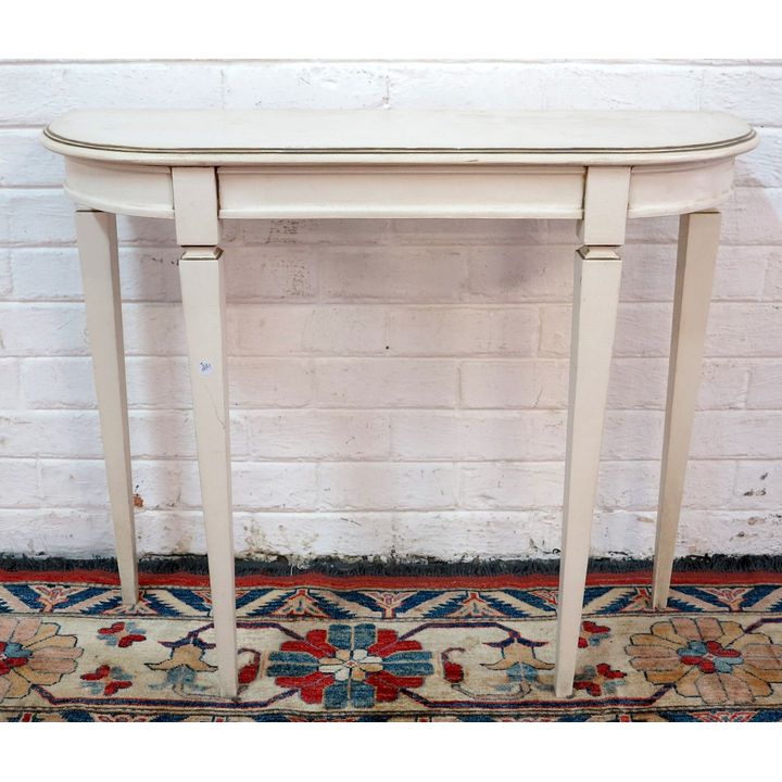 PAINTED CONSOLE TABLE,