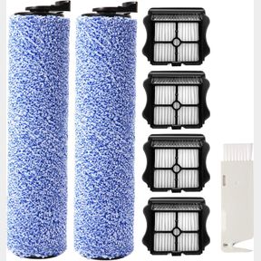 FLOOR ONE S3 YGY REPLACEMENT BRUSH ROLLER AND VACUUM FILTER COMPATIBLE WITH FLOOR ONE S3/IFLOOR 3 CORDLESS WET DRY VACUUM CLEANER