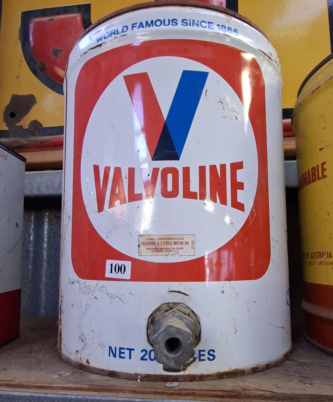 Valvoline Oil Can
