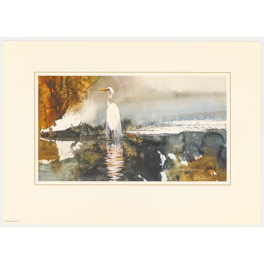 Morten Solberg ''Dark Waters'' S/N 1983 Print w/ Portfolio